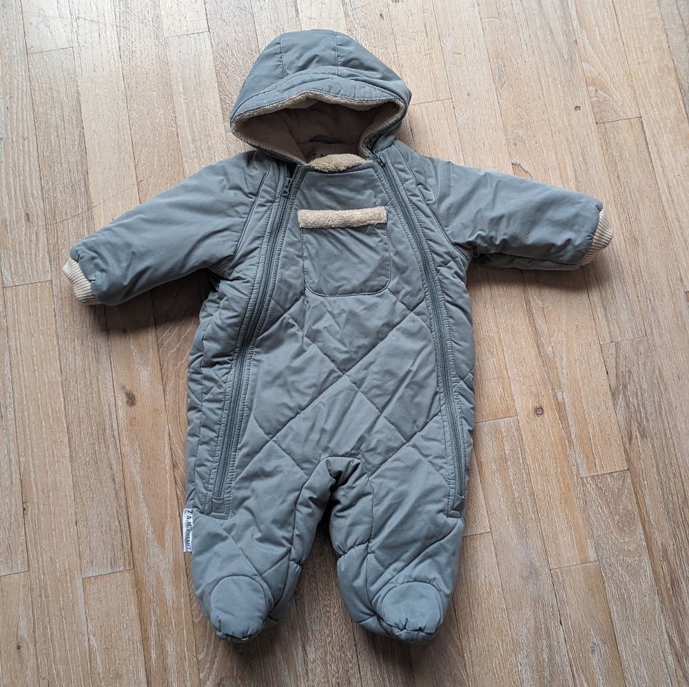 7Am Qualted Baby Snowsuit (3-6months)